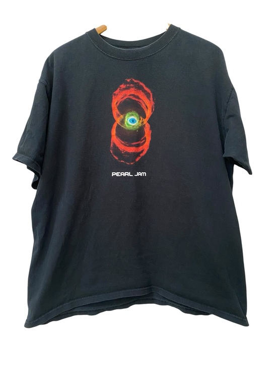 Anvil Other - Vintage Y2K Pearl Jam Black Graphic Band Tee Tshirt Shirt Binaural Tour Anvil XL